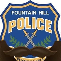 Fountain Hill Borough Police Department Badge