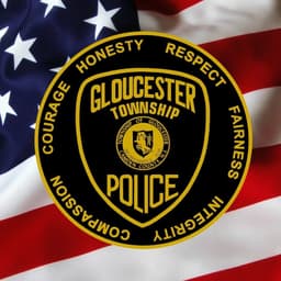 Gloucester Township Police Department Badge
