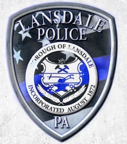 Lansdale Borough Police Department Badge