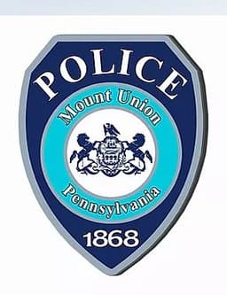 Mount Union Borough Police Department Badge
