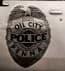 Oil City Police Department Badge