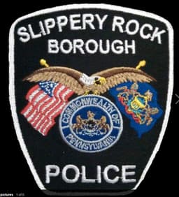 Slippery Rock Police Department Badge