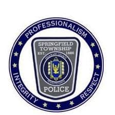Springfield Township Police Department Badge