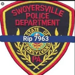 Swoyersville Borough Police Department Badge