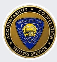 Warminster Township Police Department Badge