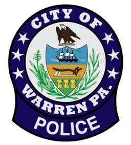 Warren City Police Department Badge