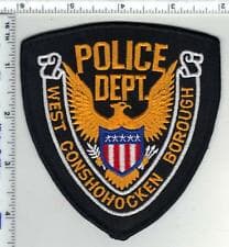 West Conshohocken Borough Police Department Badge