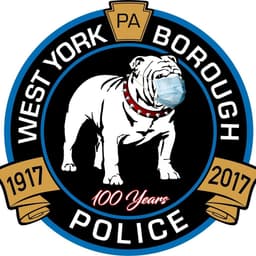 West York Borough Police Department Badge