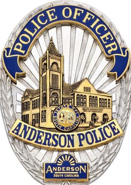 Anderson Police Department Badge