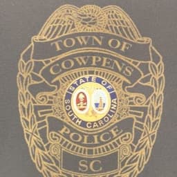 Cowpens Police Department Badge