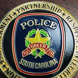 Greer Police Department Badge