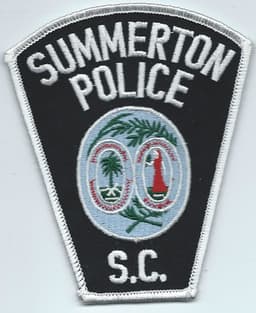 Summerton Police Department Badge