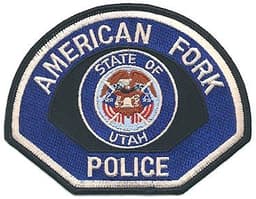 American Fork Police Department Badge