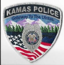 Kamas Police Department Badge