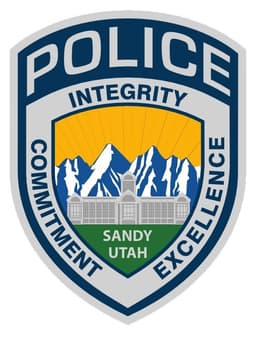 Sandy Police Department Badge