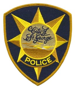 St. George Police Department Badge