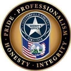 Chesterfield County Sheriffs Office Badge