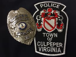 Culpeper Police Department Badge