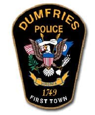 Dumfries Police Department Badge