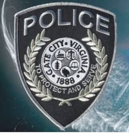 Gate City Police Department Badge
