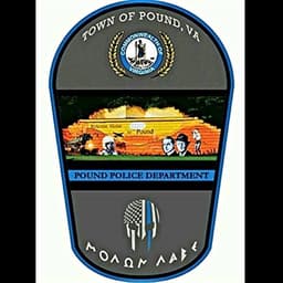 Pound Police Department Badge