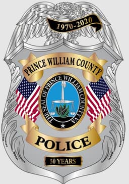 Prince William County Police Department Badge
