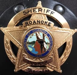 Roanoke County Sheriffs Office Badge