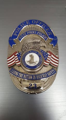 West Point Police Department Badge