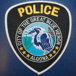 Algona Police Department Badge