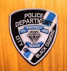 Black Diamond Police Department Badge