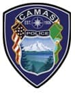 Camas Police Department Badge