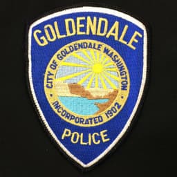 Goldendale Police Department Badge