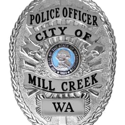 Mill Creek Police Department Badge