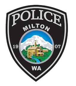 Milton Police Department Badge