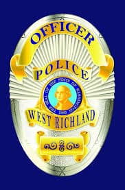 West Richland Police Department Badge