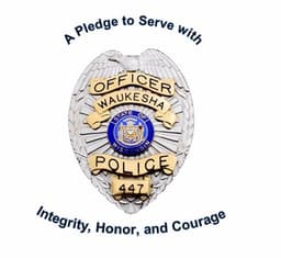 Waukesha Police Department Badge