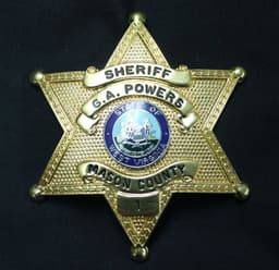 Mason County Sheriffs Department Badge