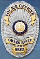 Green River Police Department Badge