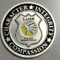 Lusk Police Department Badge