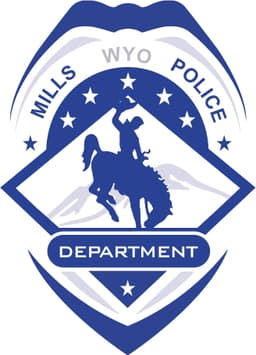 Mills Police Department Badge