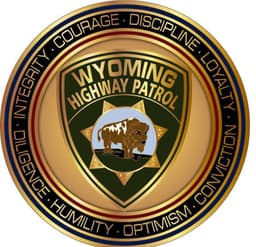 Wyoming Highway Patrol Badge
