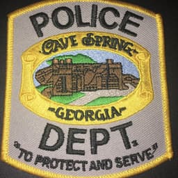 Cave Spring Police Department Badge