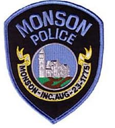 Monson Police Department Badge