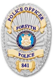 Forsyth Township Police Department Badge