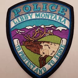 Libby Police Department Badge
