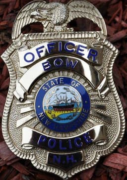 Bow Police Department Badge
